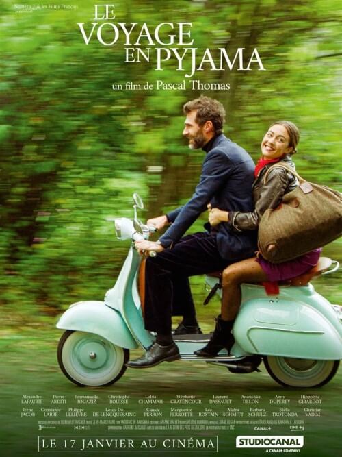 Affiche du film Le Voyage en pyjama (2024) de Pascal Thomas Affiche du film Le Voyage en pyjama (2024) de Pascal Thomas. Voir Le Voyage en pyjama en streaming / torrent sur meilleurs-films.fr