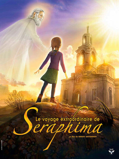 Affiche du film Le Voyage extraordinaire de Seraphima (2021) de Sergey Antonnov. Voir Le Voyage extraordinaire de Seraphima en streaming / torrent sur meilleurs-films.fr