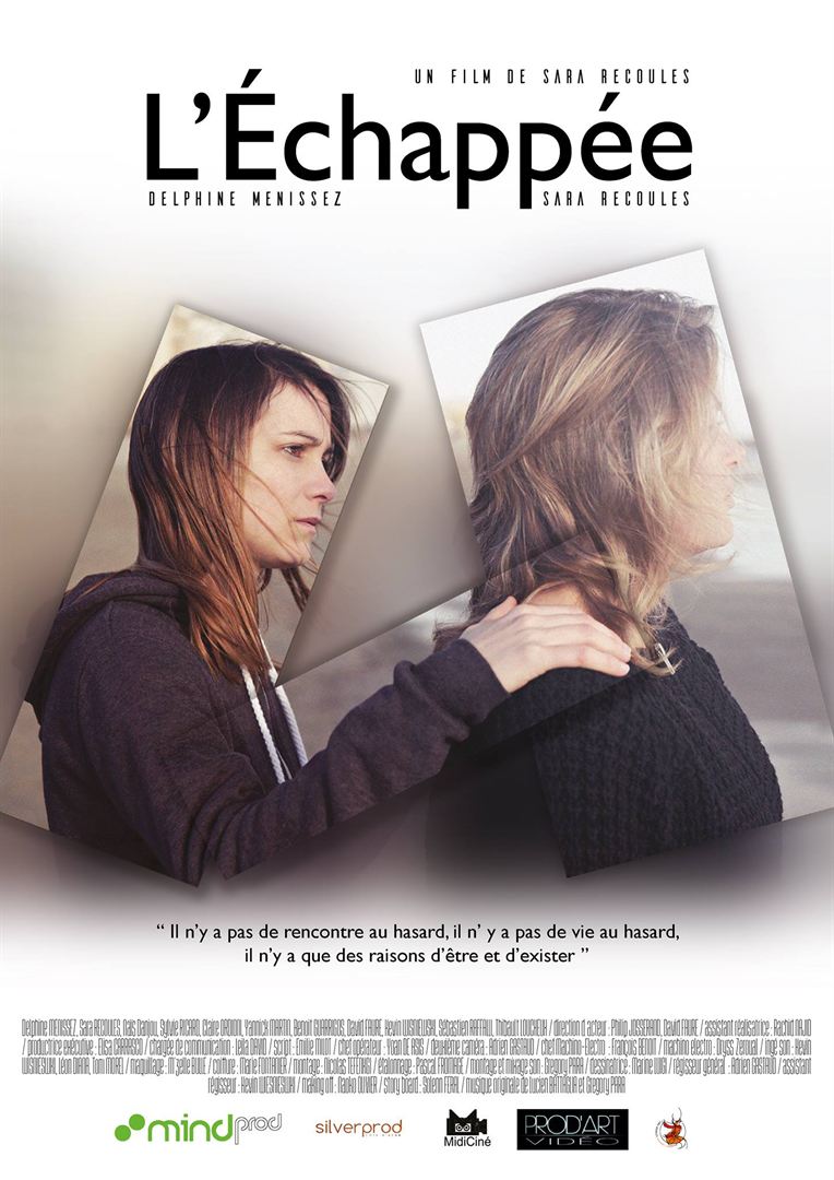 Affiche du court métrage L’Echappée (2017) de Sara Recoules. Voir L’Echappée en streaming / torrent sur meilleurs-films.fr
