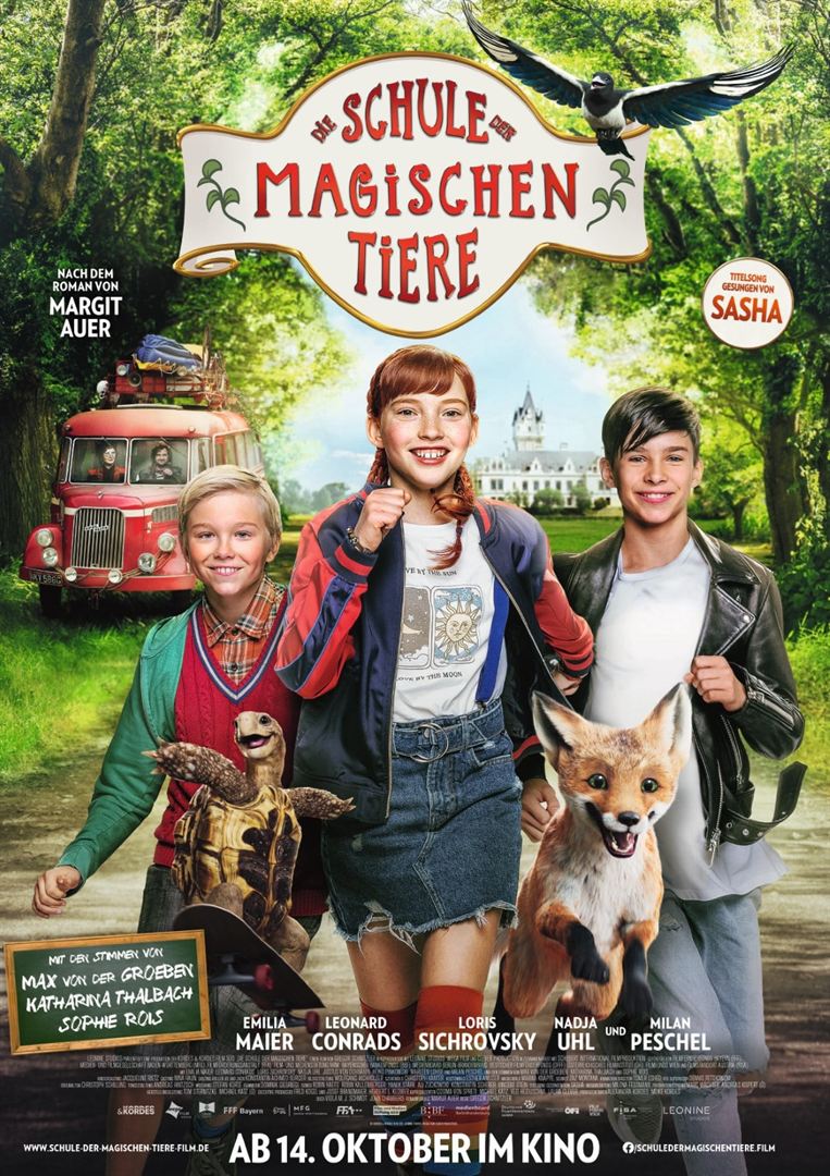 Affiche du film L’Ecole des animaux magiques (2021) de Gregor Schnitzler. Voir L’Ecole des animaux magiques en streaming / torrent sur meilleurs-films.fr