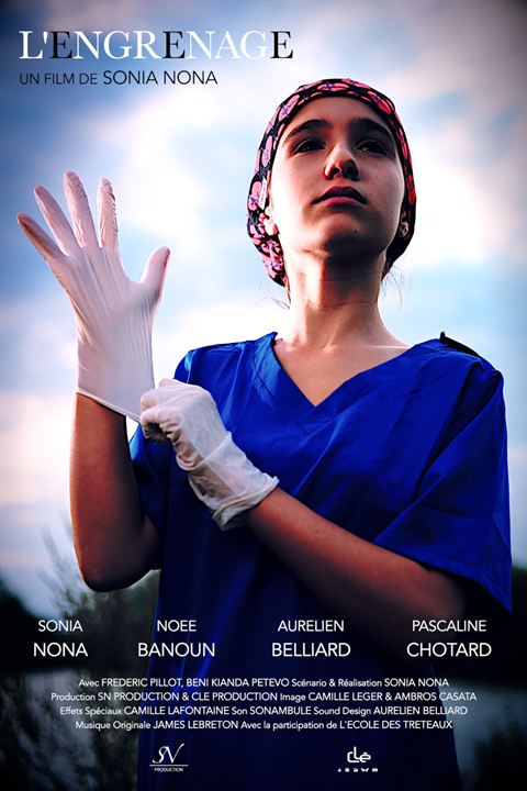 Affiche du court métrage L’Engrenage (2025) de Sonia Nona. Voir L’Engrenage en streaming / torrent sur meilleurs-films.fr