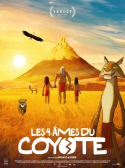 Affiche du film Les 4 âmes du coyote (2024) de Aron Gauder & Géza Bereményi.