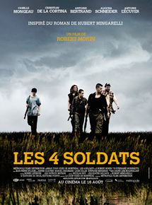 Affiche du film Les 4 soldats (2011) de Robert Morin. Voir Les 4 soldats en streaming / torrent sur meilleurs-films.fr