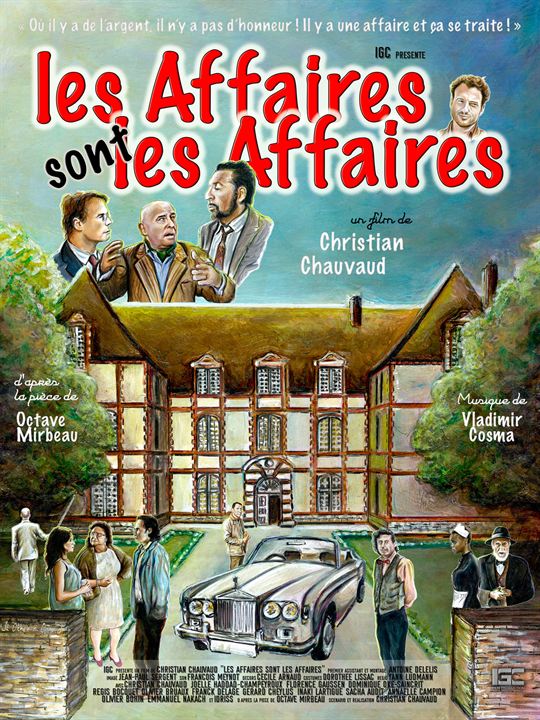 Affiche du film Les Affaires sont les affaires (2022) de Christian Chauvaud Affiche du film Les Affaires sont les affaires (2022) de Christian Chauvaud. Voir Les Affaires sont les affaires en streaming / torrent sur meilleurs-films.fr