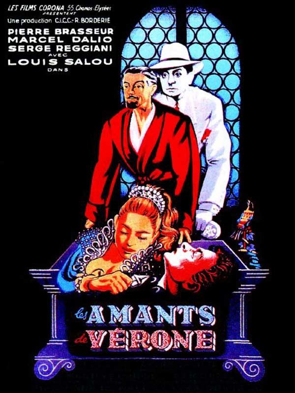 Affiche du film Les Amants de Vérone (1949) de André Cayatte. Voir Les Amants de Vérone en streaming / torrent sur meilleurs-films.fr