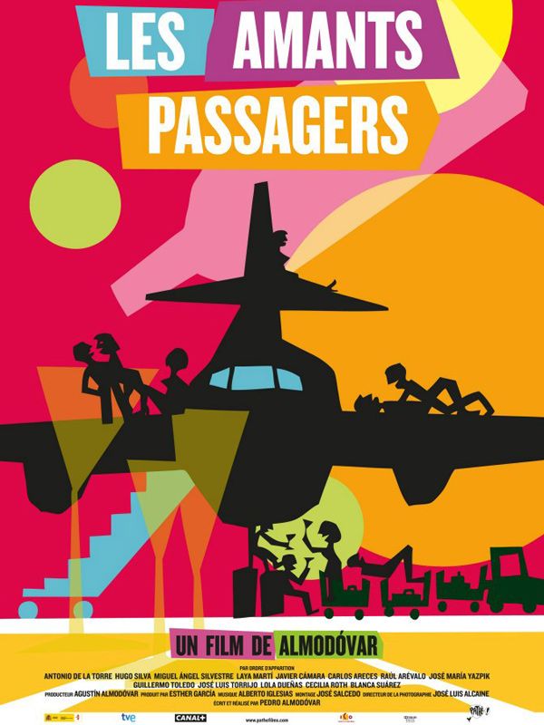 Affiche du film Les Amants passagers (2013) de Pedro Almodóvar. Voir Les Amants passagers en streaming / torrent sur meilleurs-films.fr