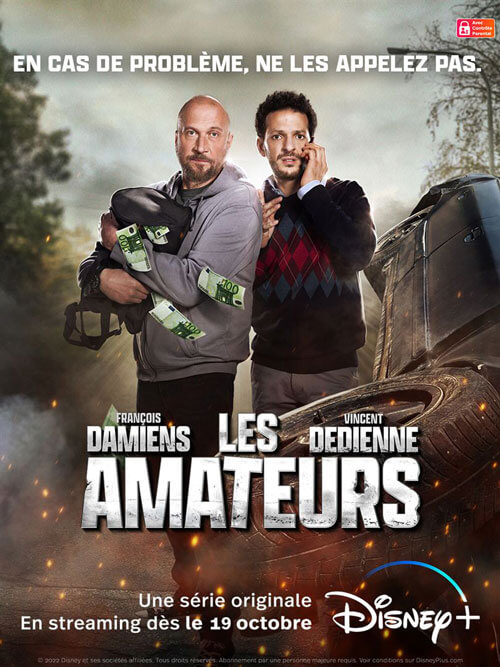 Affiche de la série Les amateurs (2022) de Chloé Marçais. Voir Les amateurs en streaming / torrent sur meilleurs-films.fr