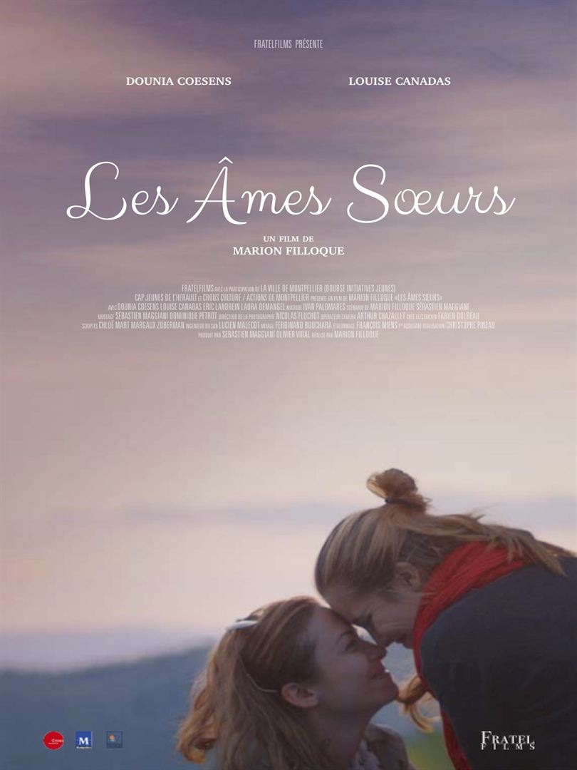 Affiche du court métrage Les Âmes soeurs (2016) de Marion Filloque. Voir Les Âmes soeurs en streaming / torrent sur meilleurs-films.fr