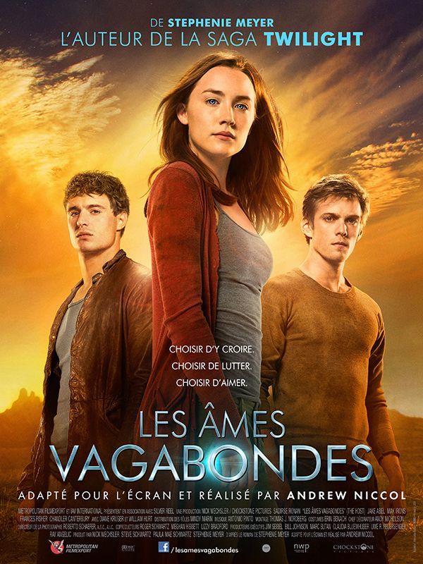Affiche du film Les Âmes Vagabondes (2013) de Andrew Niccol Affiche du film Les Âmes Vagabondes (2013) de Andrew Niccol. Voir Les Âmes Vagabondes en streaming / torrent sur meilleurs-films.fr