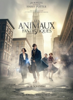 Affiche du film Les Animaux fantastiques (2016) de David Yates.