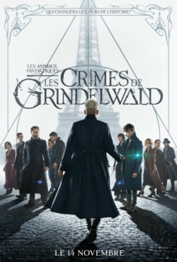 Affiche du film Les Animaux fantastiques : Les crimes de Grindelwald (2018) de David Yates.
