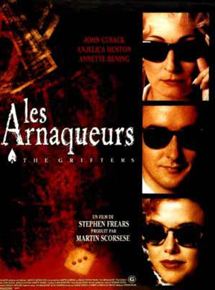 Affiche du film Les Arnaqueurs (1990) de Stephen Frears,Sy Richardson,. Voir Les Arnaqueurs en streaming / torrent sur meilleurs-films.fr