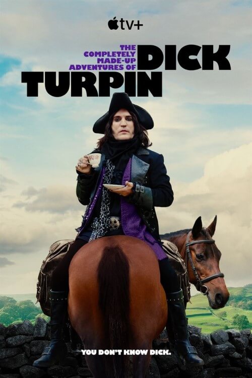 Affiche de la série Les aventures imaginaires de Dick Turpin (2024) de Claire Downes. Voir Les aventures imaginaires de Dick Turpin en streaming / torrent sur meilleurs-films.fr