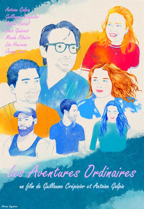Affiche du film Les Aventures Ordinaires (2024) de Antoine Galpin. Voir Les Aventures Ordinaires en streaming / torrent sur meilleurs-films.fr
