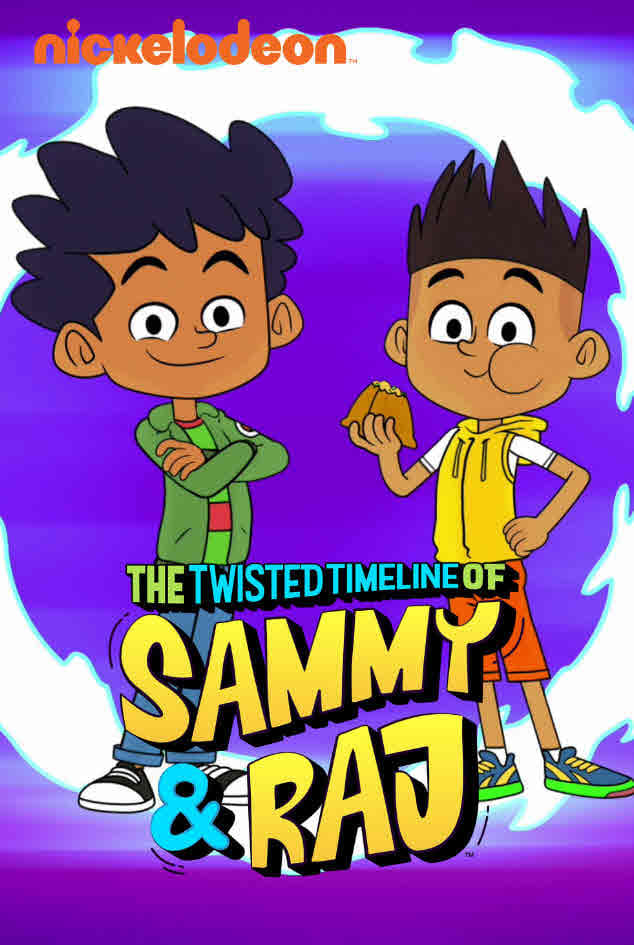 Affiche de la série Les aventures temporelles de Sammy & Raj (2023) de Jordan Gershowitz. Voir Les aventures temporelles de Sammy & Raj en streaming / torrent sur meilleurs-films.fr
