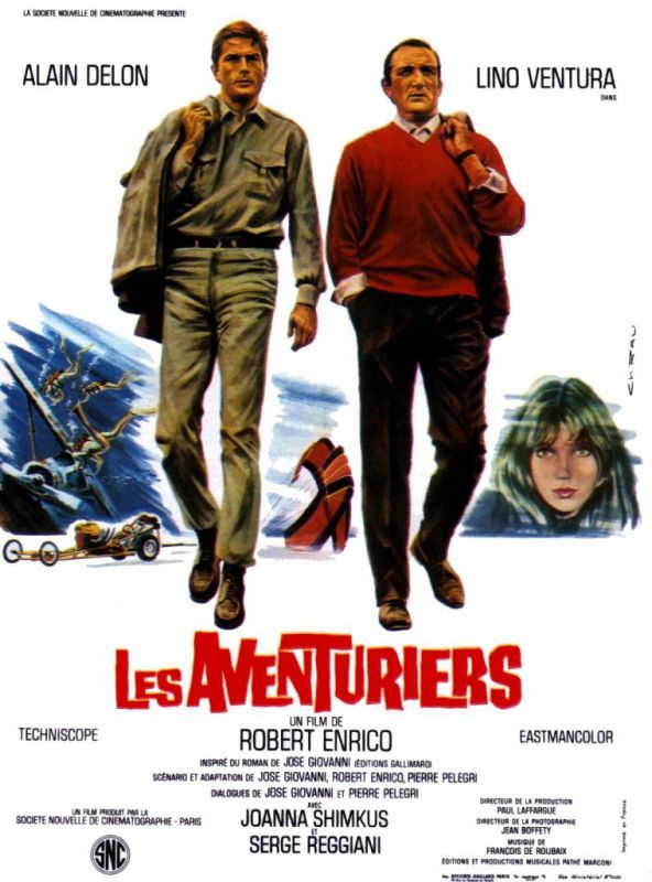 Affiche du film Les Aventuriers (1966) de Robert Enrico Affiche du film Les Aventuriers (1966) de Robert Enrico. Voir Les Aventuriers en streaming / torrent sur meilleurs-films.fr
