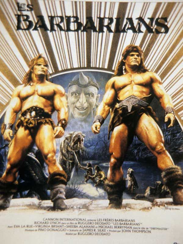 Affiche du film Les Barbarians (1987) de Ruggero Deodato. Voir Les Barbarians en streaming / torrent sur meilleurs-films.fr