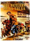 Affiche du film Les Bateliers de la Volga (1958) de Viktor Tourjansky. Voir Les Bateliers de la Volga en streaming / torrent sur meilleurs-films.fr
