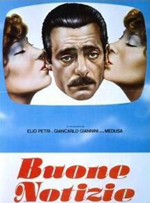 Affiche du film Les Bonnes Nouvelles (1979) de Elio Petri Affiche du film Les Bonnes Nouvelles (1979) de Elio Petri. Voir Les Bonnes Nouvelles en streaming / torrent sur meilleurs-films.fr