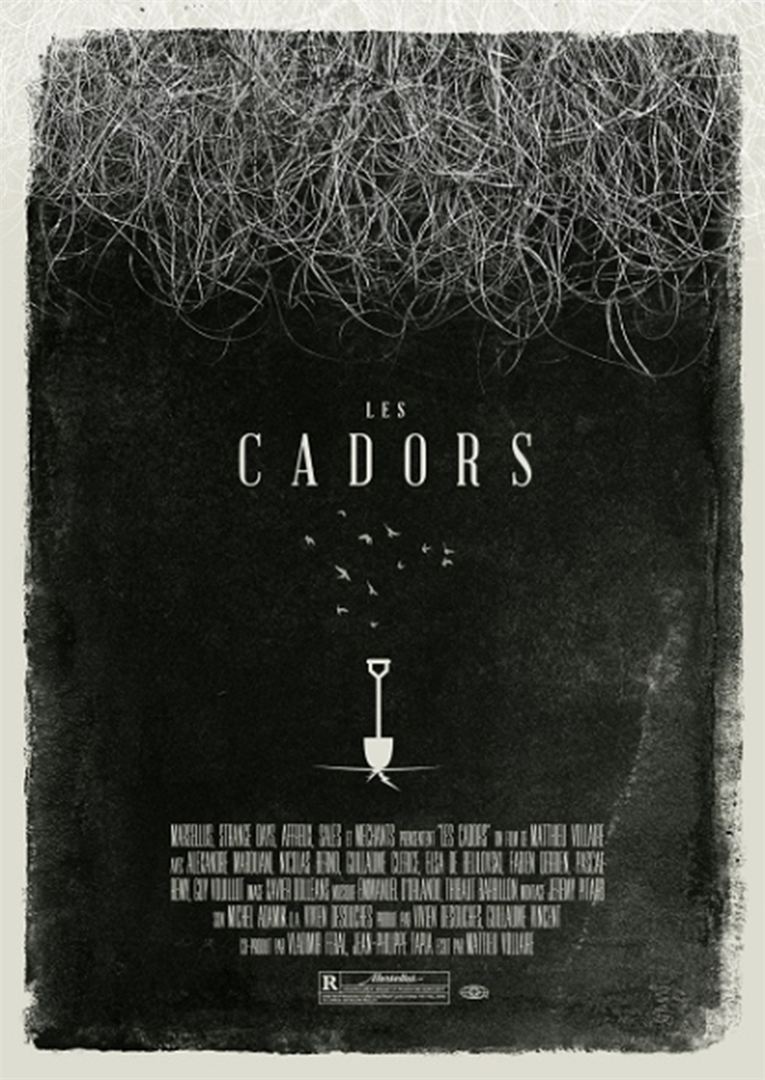 Affiche du court métrage Les Cadors (2015) de Matthieu Vollaire. Voir Les Cadors en streaming / torrent sur meilleurs-films.fr