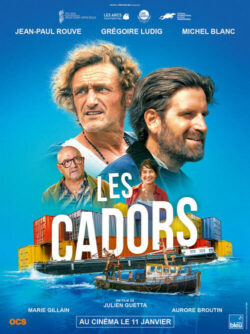 Affiche du film Les Cadors (2023) de Julien Guetta & Lionel Dutemple.