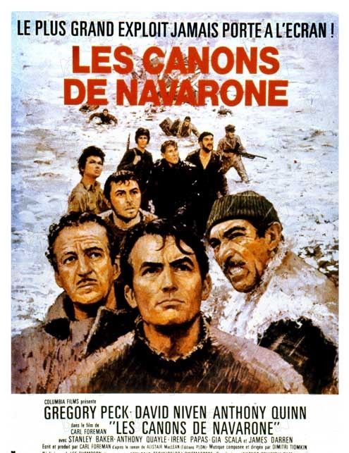 Affiche du film Les Canons de Navarone (1961) de Alexander Mackendrick Affiche du film Les Canons de Navarone (1961) de Alexander Mackendrick. Voir Les Canons de Navarone en streaming / torrent sur meilleurs-films.fr