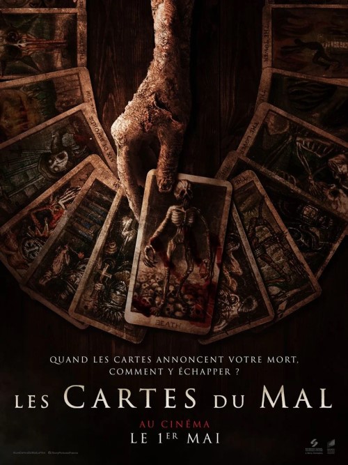 Affiche du film Les Cartes du mal (2024) de Anna Halberg & Spenser Cohen.