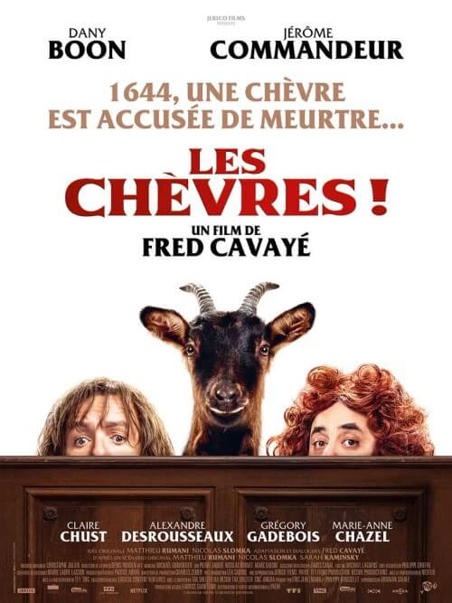Affiche du film Les Chèvres ! (2024) de Fred Cavayé Affiche du film Les Chèvres ! (2024) de Fred Cavayé. Voir Les Chèvres ! en streaming / torrent sur meilleurs-films.fr