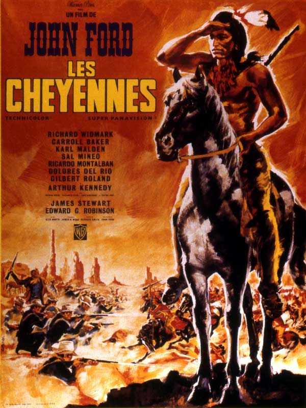 Affiche du film Les Cheyennes (1964) de John Ford Affiche du film Les Cheyennes (1964) de John Ford. Voir Les Cheyennes en streaming / torrent sur meilleurs-films.fr