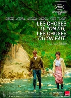 Affiche du film Les choses qu'on dit, les choses qu'on fait (2020)