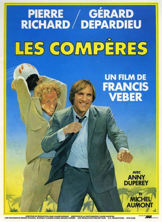 Affiche du film Les Compères () de Pierre Richard. Voir Les Compères en streaming / torrent sur meilleurs-films.fr