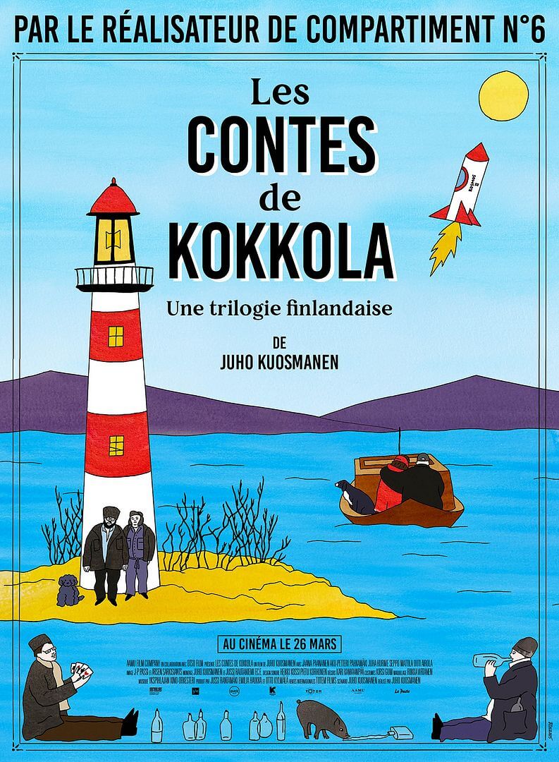 Affiche du film Les Contes de Kokkola, une trilogie finlandaise (2025) de Juho Kuosmanen. Voir Les Contes de Kokkola, une trilogie finlandaise en streaming / torrent sur meilleurs-films.fr