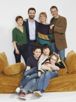 Affiche de la série Les copains d’abord (2020) de Edgard F. Grima & Jérôme Bruno.