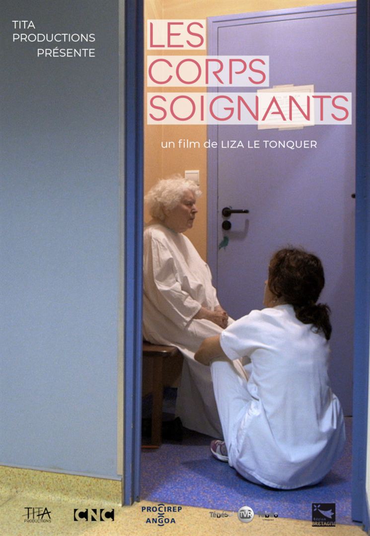 Affiche du court métrage Les Corps soignants (2019) de Liza Le Tonquer. Voir Les Corps soignants en streaming / torrent sur meilleurs-films.fr