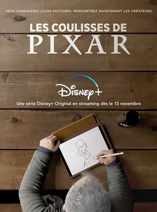 Affiche de la série Les coulisses de Pixar (2020) de . Voir Les coulisses de Pixar en streaming / torrent sur meilleurs-films.fr