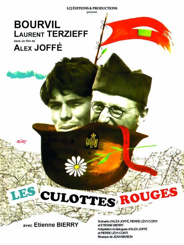 Affiche du film Les Culottes rouges (1962) de Alex Joffé. Voir Les Culottes rouges en streaming / torrent sur meilleurs-films.fr