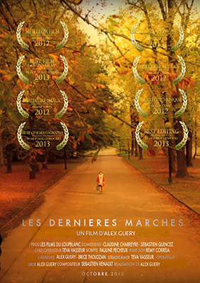 Affiche du court métrage Les Dernières marches (2012) de Alex Guéry Affiche du court métrage Les Dernières marches (2012) de Alex Guéry. Voir Les Dernières marches en streaming / torrent sur meilleurs-films.fr