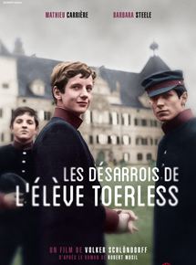 Affiche du film Les Désarrois de l’eleve Törless (1966) de Volker Schlöndorff. Voir Les Désarrois de l’eleve Törless en streaming / torrent sur meilleurs-films.fr
