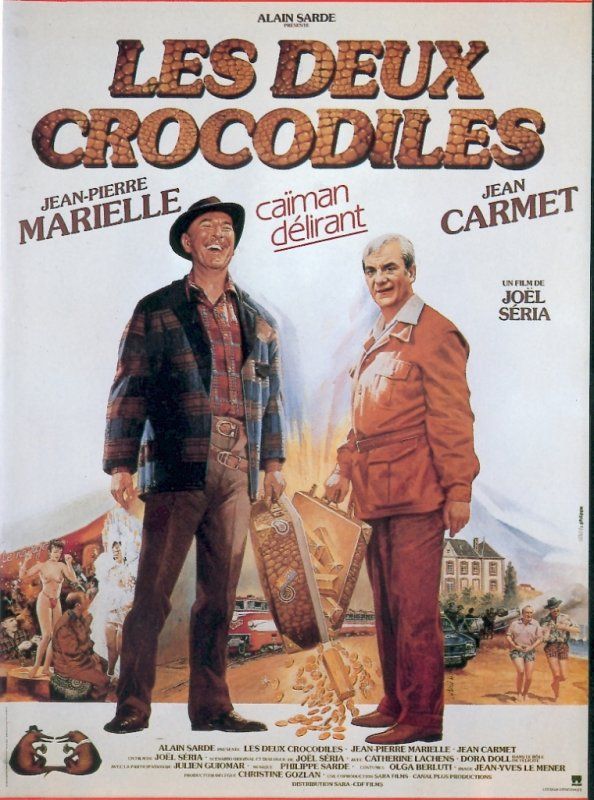 Affiche du film Les Deux crocodiles (1987) de Joël Seria. Voir Les Deux crocodiles en streaming / torrent sur meilleurs-films.fr