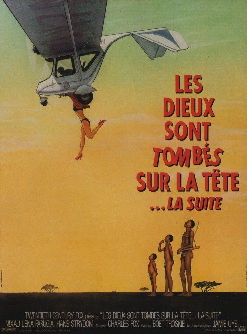 Affiche du film Les Dieux sont Tombés sur la Tête 2 (1988) de Jamie Uys Affiche du film Les Dieux sont Tombés sur la Tête 2 (1988) de Jamie Uys. Voir Les Dieux sont Tombés sur la Tête 2 en streaming / torrent sur meilleurs-films.fr