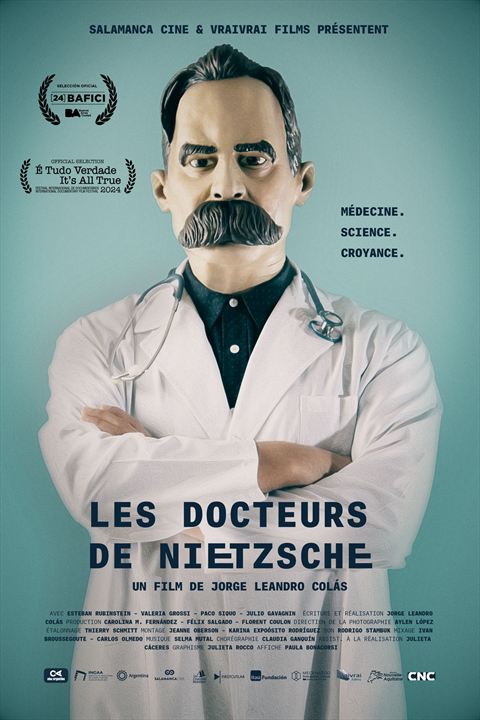 Affiche du film Les Docteurs de Nietzsche (2023) de Jorge Leandro Colas. Voir Les Docteurs de Nietzsche en streaming / torrent sur meilleurs-films.fr