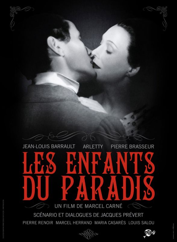 Affiche du film Les enfants du paradis (1945) de Marcel Carné. Voir Les enfants du paradis en streaming / torrent sur meilleurs-films.fr