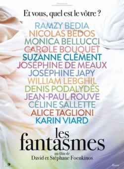 Affiche du film Les Fantasmes (2020) de David Foenkinos & Stéphane Foenkinos.