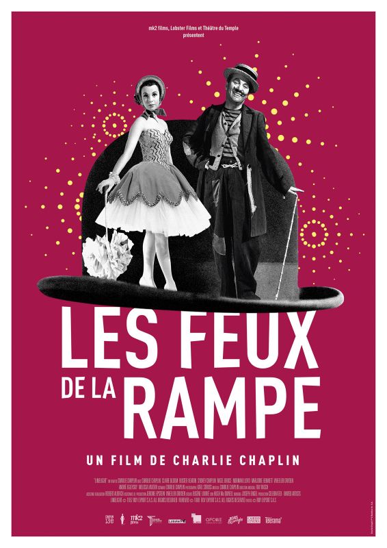 Affiche du film Les Feux de la rampe (1952) de Charles Chaplin. Voir Les Feux de la rampe en streaming / torrent sur meilleurs-films.fr