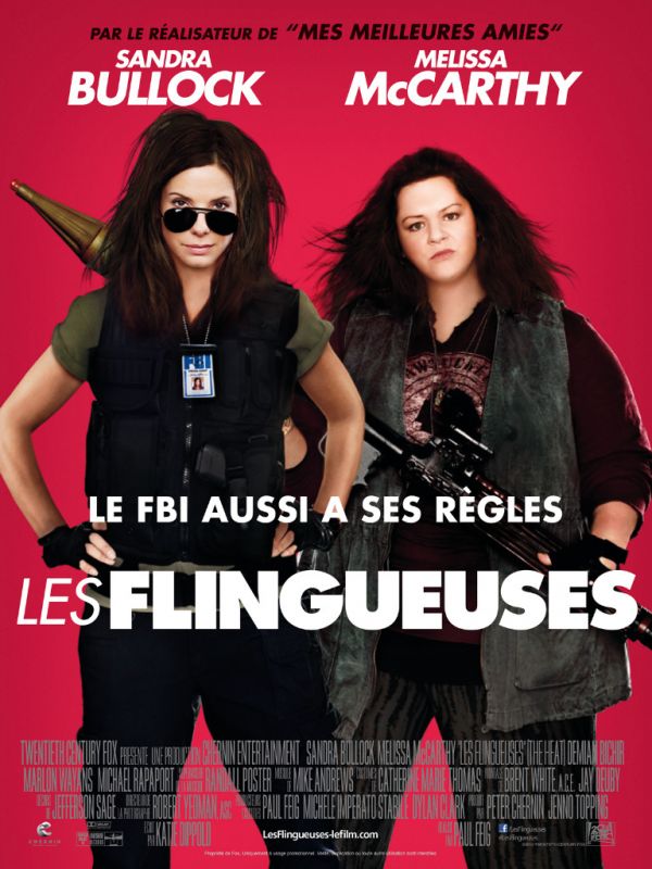 Affiche du film Les Flingueuses (2013) de Paul Feig. Voir Les Flingueuses en streaming / torrent sur meilleurs-films.fr