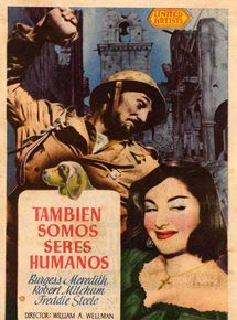 Affiche du film Les Forçats de la gloire (1945) de William A. Wellman. Voir Les Forçats de la gloire en streaming / torrent sur meilleurs-films.fr