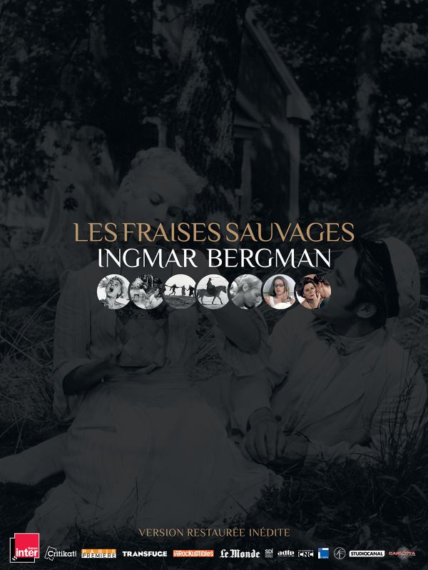 Affiche du film Les Fraises sauvages (1957) de Ingmar Bergman. Voir Les Fraises sauvages en streaming / torrent sur meilleurs-films.fr