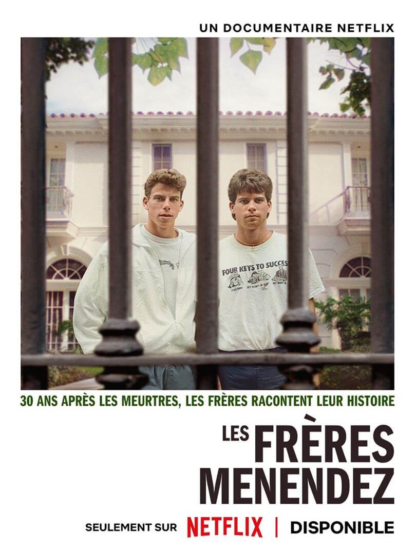Affiche du film Les Frères Menendez (2024) de Alejandro Hartmann. Voir Les Frères Menendez en streaming / torrent sur meilleurs-films.fr