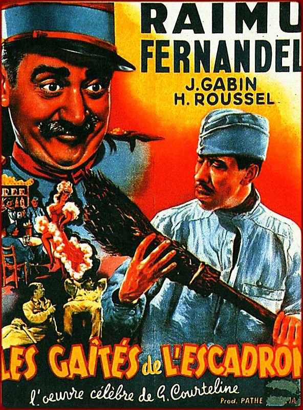 Affiche du film Les Gaîtés de l’escadron (1932) de Maurice Tourneur Affiche du film Les Gaîtés de l’escadron (1932) de Maurice Tourneur. Voir Les Gaîtés de l’escadron en streaming / torrent sur meilleurs-films.fr