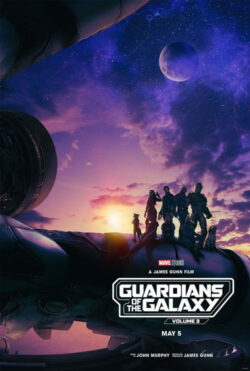 Affiche du film Les Gardiens de la Galaxie 3 (2023) de James Gunn.